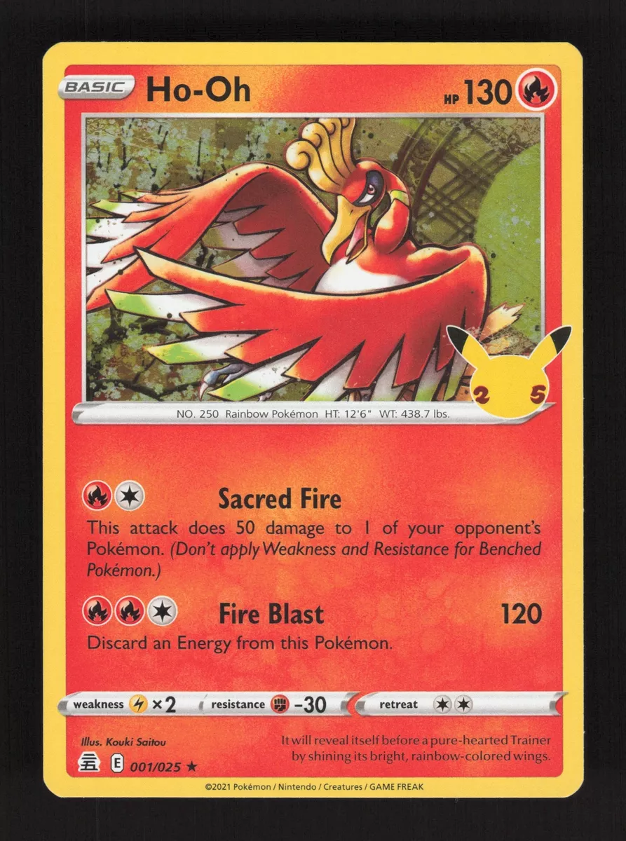 Ho-Oh with rainbow wings : r/pokemon