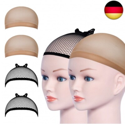 URAQT Haarnetz Wig Cap, Dehnbare Atmungsaktive Perücke Kappen Caps Nylon 