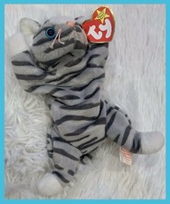 ✅TY Beanie Baby Prance the Cat # 41232 Rare ERRORS! Oakbrook, IL PE Pellets