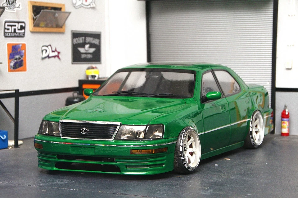 RC Body Car Drift Touring 1:10 Lexus LS 400 Celsior style APlastics New Shell - Image 4 of 4