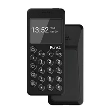 Punkt. MP02 Minimalist 4G LTE Cell Phone - 2GB RAM, 16GB Storage - Black