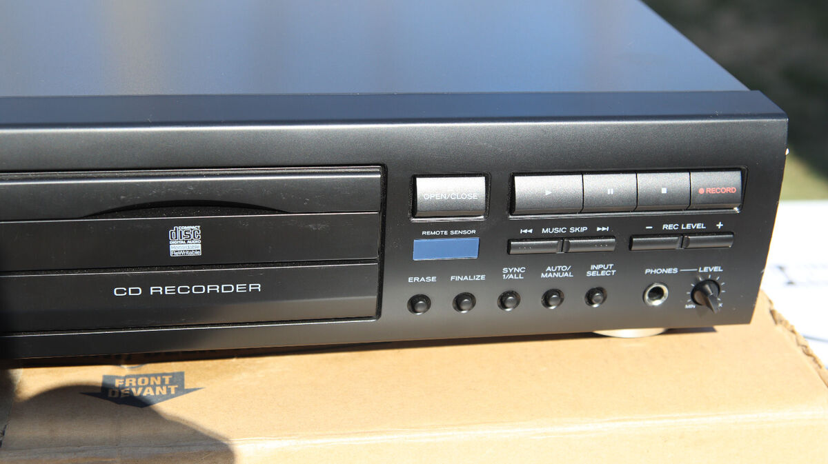 Teac CD-RW890 MKII Black Digital High Speed CD Recorder+box+ Teac CD-RW890 MKII Black Digital High Speed CD Recorder+box+