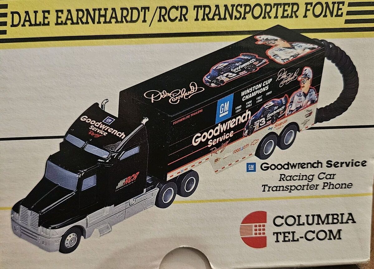 VINTAGE DALE EARNHARDT RCR TRANSPORTER FONE / PHONE NASCAR VINTAGE DALE EARNHARDT RCR TRANSPORTER FONE / PHONE NASCAR