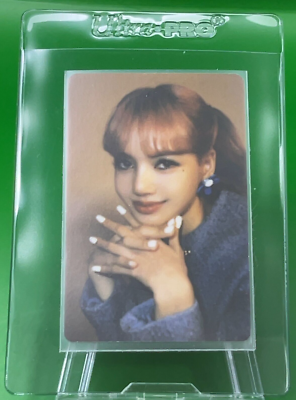 Lisa Black pink Official Photocard Card Trading 2 Welcome