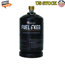 Refillable Propane Cylinder Portable Tank Eco Friendly Easy Fill System New