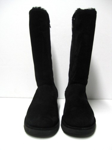 UGG ABREE II SUEDE WOMEN BOOTS BLACK 