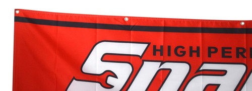 Daoops Snap On Flag Tools 2X8FT Red Banner - Picture 3 of 3