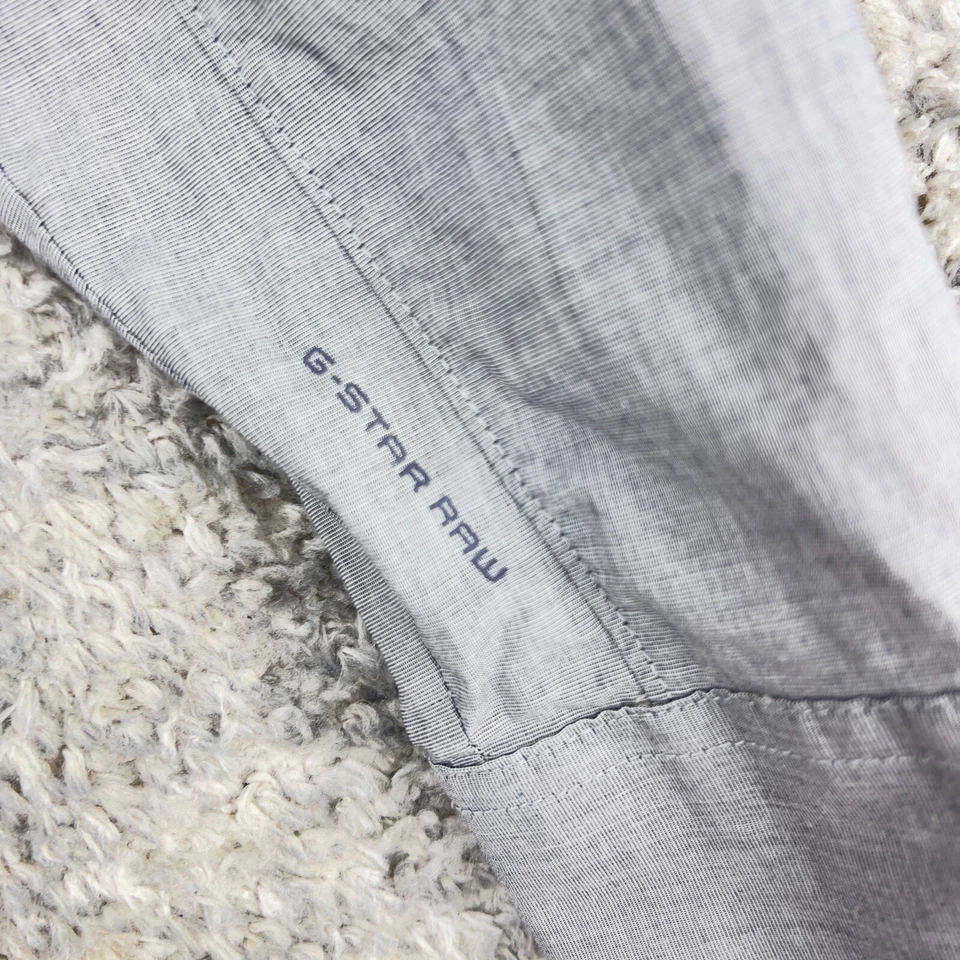 G-Star Raw Radar shirt long sleeve button up Mens Size S Light grey Smart casual - image 3 of 4