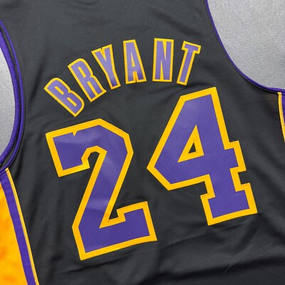 100% Authentic Kobe Bryant Adidas Hollywood Night Lakers Jersey
