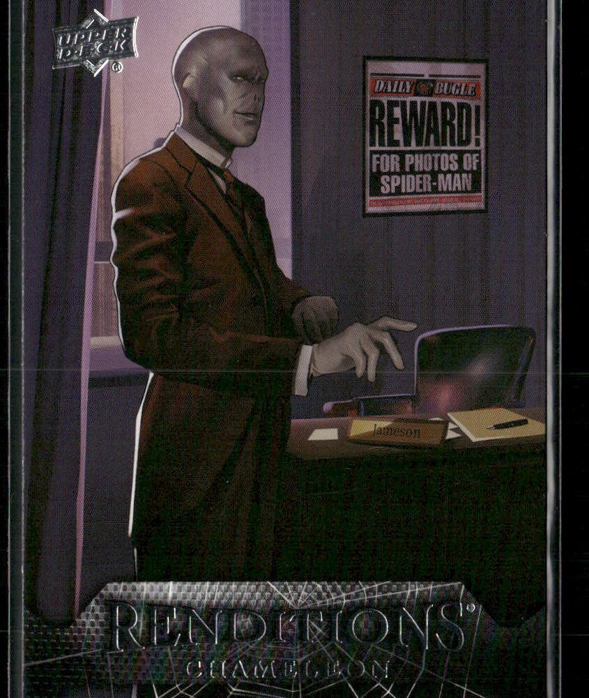 2024 Upper Deck Marvel Renditions Spider-Man Base #17 - Chameleon