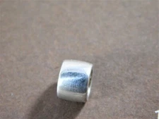 SILPADA Sterling Silver SIMPLY SMOOTH Barrel Spacer Charm Bead C2163