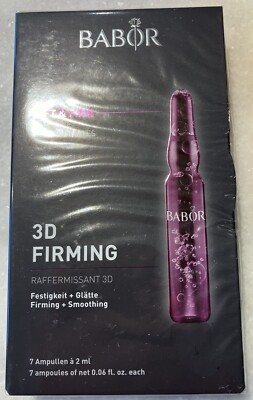 NIB Babor Ampoule Concentrates Lift & 3D Firming 7 x 2ml 0.06oz  Sealed