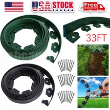 L-shaped Landscape Edging Border Kit 33 FT No...