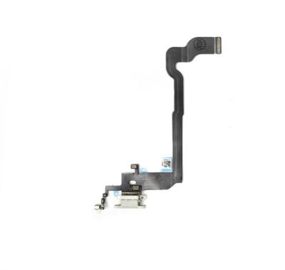 iPhone X Ladebuchse (Original Qualität), Grey Grau Lade Dock Connector Flex geei