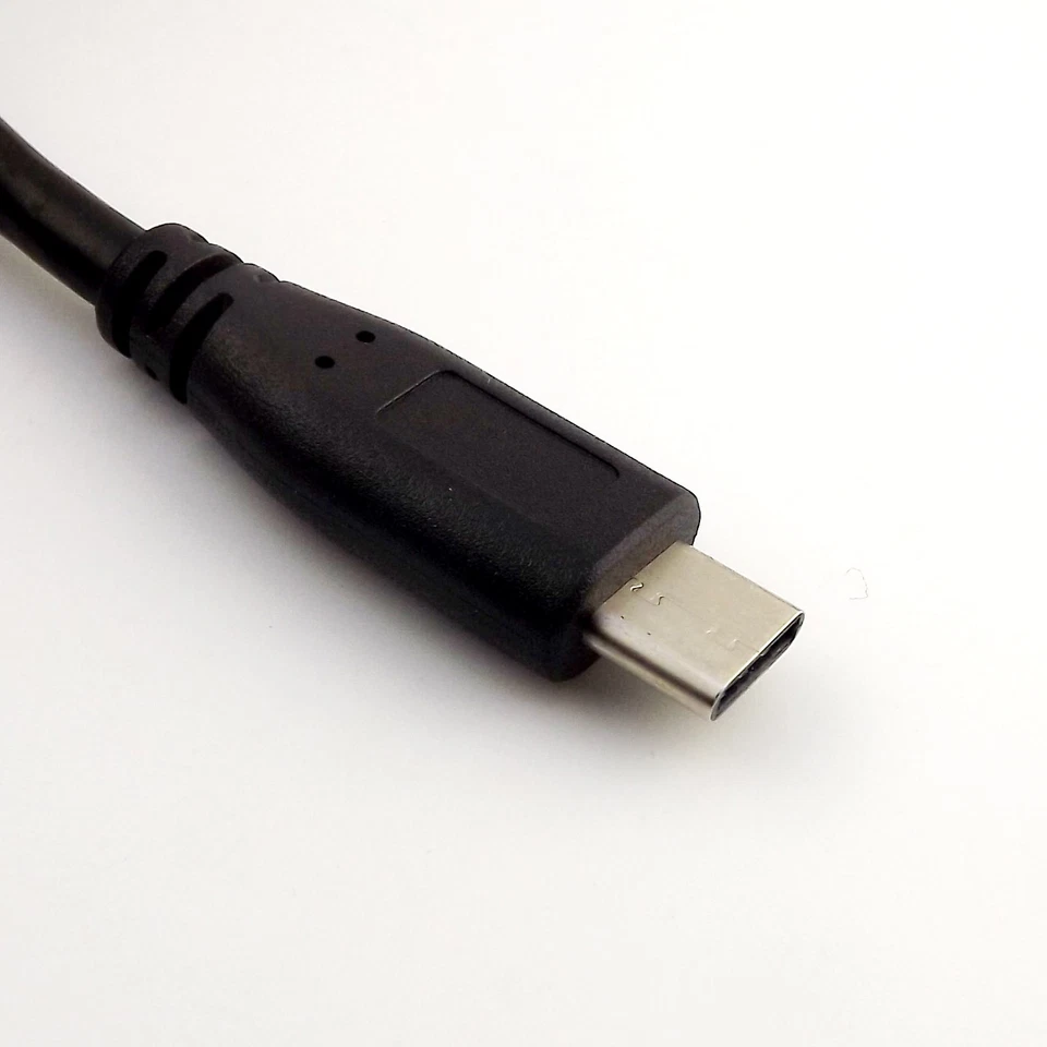 Black 25cm USB 3.1 Type C Male to USB 3.0 A Female Adapter OTG Data Charge Cable - Image 4 of 4