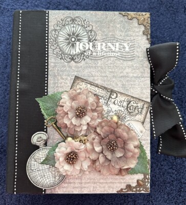 Heartfelt Creations Album Using Enjoy The Journey Paper Line