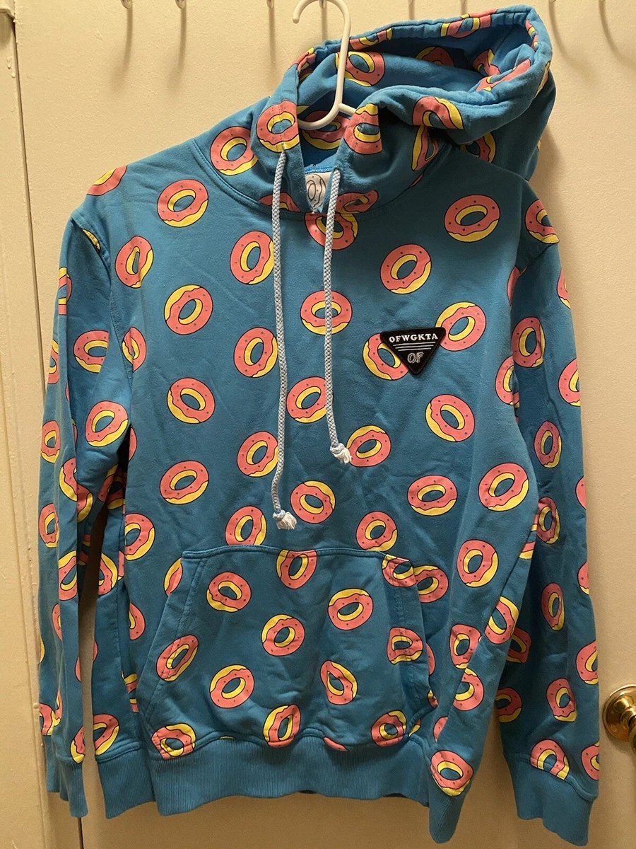 OFWGKTA Odd Future OF All Over Print Hoodie Size Medium