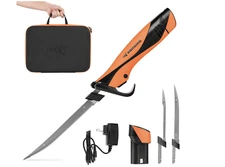 New KastKing Speed Demon Pro Electric Fillet Knife Cordless 7"+ 9" Blades + Case