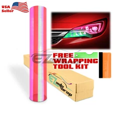 Headlight Neo Chrome Tint Pink Chameleon Taillight Film Fog Light Protect