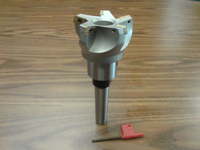 3'' 75 degree indexable face shell mill,milling cutter,MT3 arbor APKT 506-75AP-30