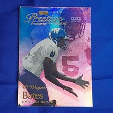 D Wayne Bates Chicago Bears 1999 Playoff Prestige SSD Football Rookie card #B175. rookie card picture