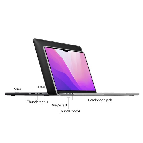 Funda IBENZER para MacBook Pro 14 2025-2021 16 pulgadas M4 M3 M2 M1 A3112 A2918 A2991 - Imagen 22 de 96