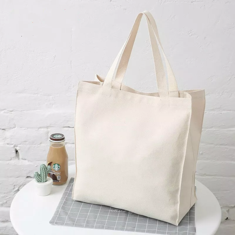 Canvas store shipping bags