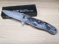 MP9 Black Camo Taschenmesser Einhand- Klappmesser Mattgrau Abs Griffschalen 7890