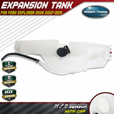 Engine Coolant Expansion Tank w// Cap for Ford Explorer Mercury Mountaineer 06-10
