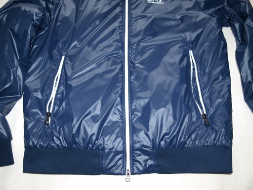 Windbreaker / Blouson von ARMANI EA7 blau Gr. L Super Zustand. 100% original - Bild 5 von 8