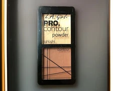 LA Girl Pro Contour Powder - GCP662 Light - Highlight/Contour - 0.2oz New Sealed