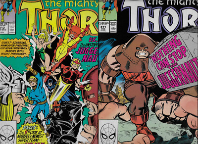 THOR #411 & 412 FIRST APP + The New Warriors #1 (1990) MARVEL AGE #86 89 LOT