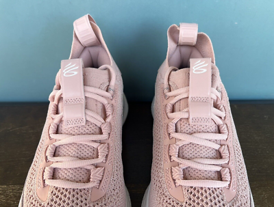 Under Armour Curry 8 Flow Class-Y Pink/White Men display picture 1