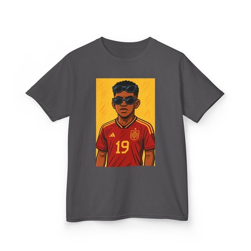 Lamine Yamal Spanien Spain Kinder Kids T-Shirt EURO Champion - Picture 14 of 23