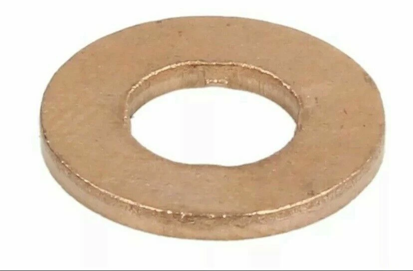 Inyector de combustible diésel BMW lavadora de cobre - Se adapta a BMW 1, 2, 3, 4, 5 6 7 Serie X6 Foto 2 de 4