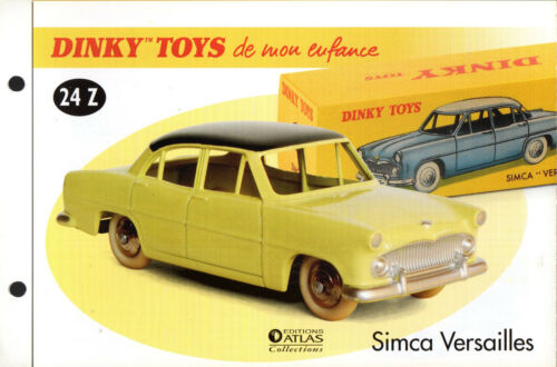 DINKY Toys Atlas Sheet Specification Without Certificate Choice - Picture 27 of 79