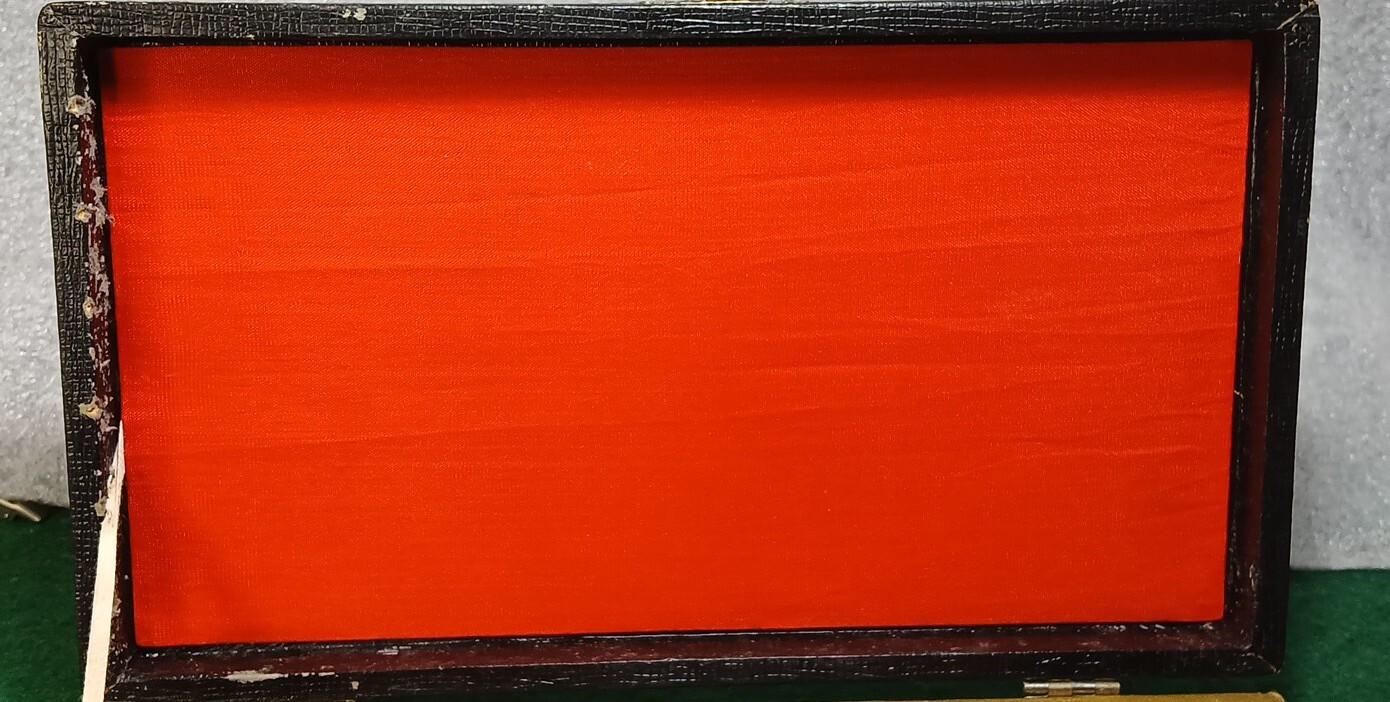 Vtg Set Of 6 Japan Stainless Steel Partial Serrated Steak Knives, Original Box