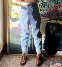 VINTAGE Wrangler Ultra High Waist Bareback Silverlake 80  s Made In USA 32  Waist