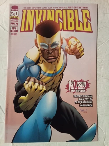 Invincible #89 2nd Print Variant Robert Kirkman Rare  1st Bulletproof