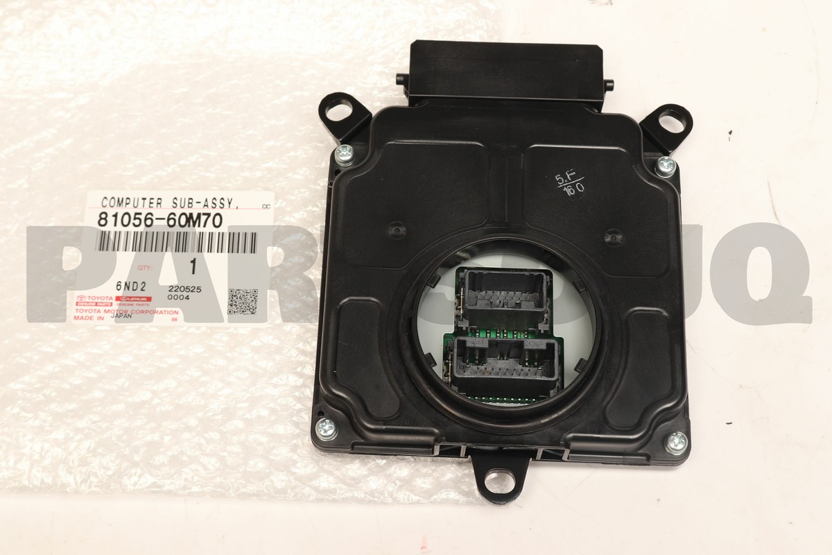 8105660M70 Genuine Toyota COMPUTER SUB-ASSY 81056-60M70 | eBay 