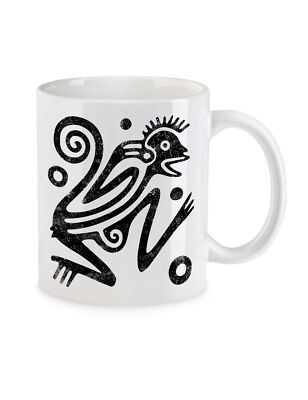 Aztec Ape Kaffeetasse Indians Sign Culture Civilization Mayans Azteken Affe