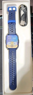 Kids Fitness Smart Watch H69 for Boys Girls Blue Heart Rate Pedometer Sleep
