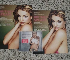 Last Copy! Britney Spears ME AGAINST THE MUSIC PROMO CD Madonna + Sales Sheetsx2