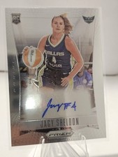 2024 Panini Prizm WNBA Throwback Signatures Jacy Sheldon #TB-JS Rookie Auto RC