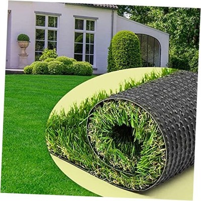 AYOHA Artificial Turf Realistic Synthetic Grass, 1.38'' Pile Height, 3' x 5'