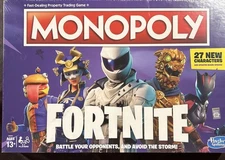 Monopoly FORTNITE EDITION Board Game * BRAND NEW SEALED * 27 New Characters