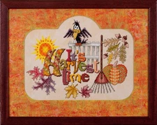 Glendon Plance Cross Stitch Pattern - It's Harvest Time GP-214