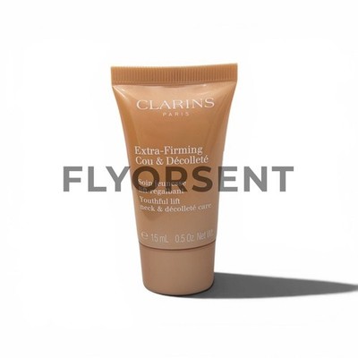 Clarins Extra Firming Neck & Decollete Care .5oz / 15ml NWOB