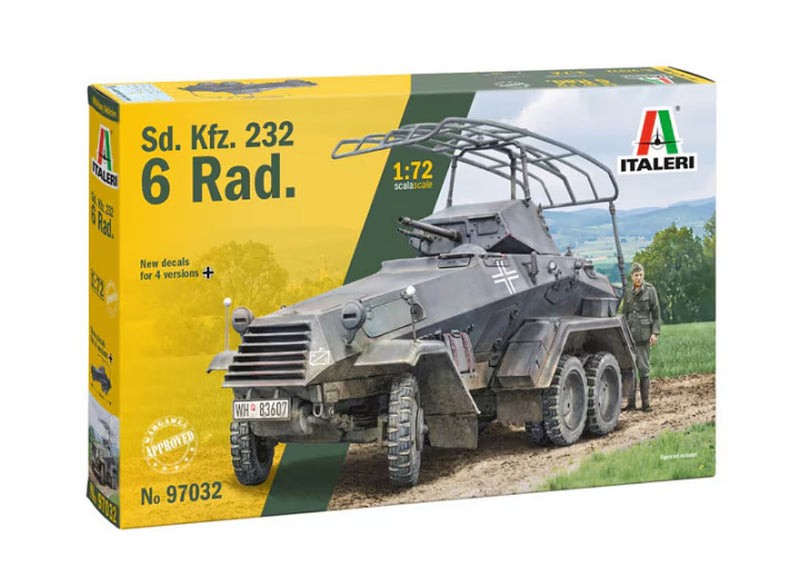 Italeri 97032 1/72 Sd.Kfz. 232 6-Rad