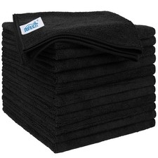 Microfiber Cleaning Cloths 12 Pack, Premium 16 x 16 inch Microfiber Towel for...